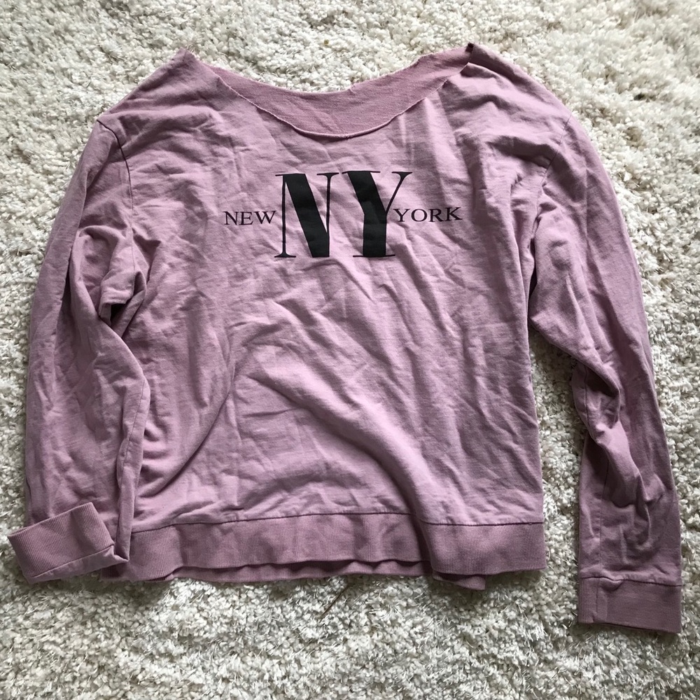 NY cut crew neck
